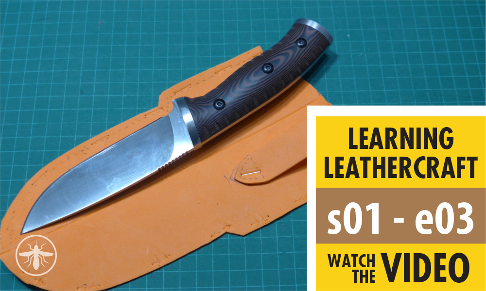 Learning Leathercraft – S01 E03 – Foam Mockup – Part 2